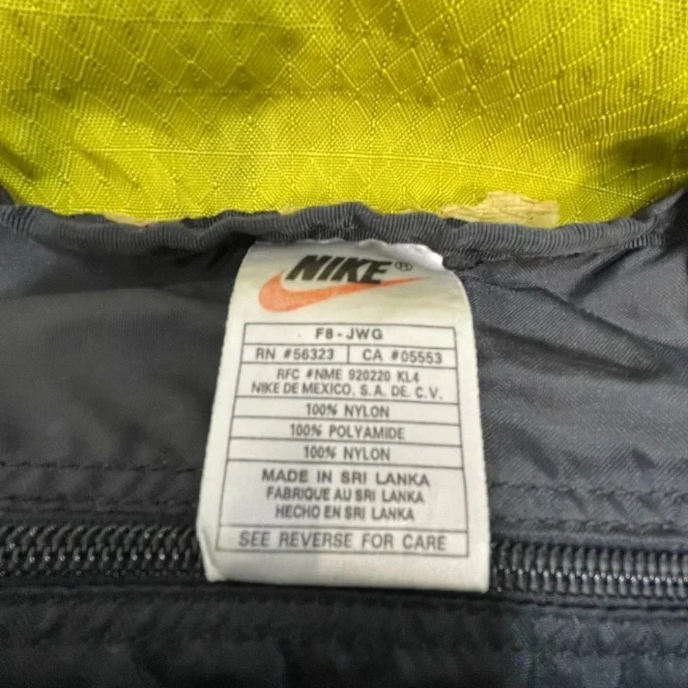 VTG‎ Nike Hydration Ready Backpack Green Hiking Outdoor
